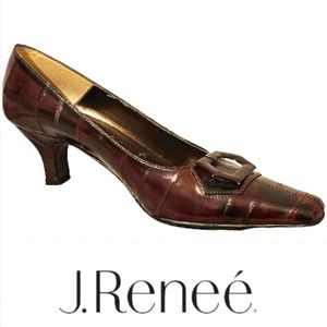 J Renee leather heels